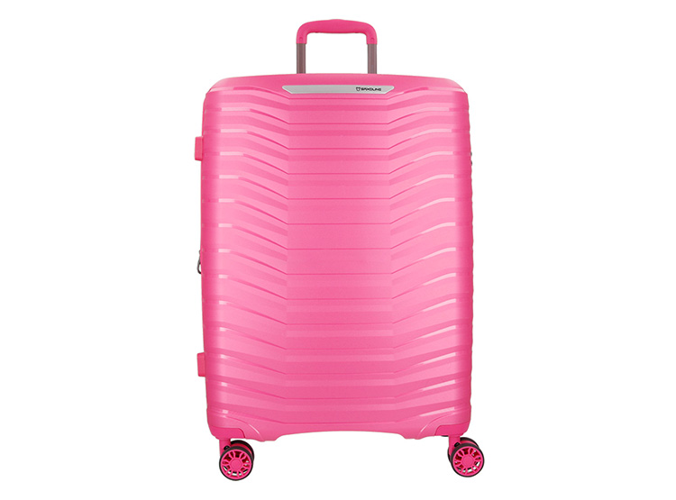 MALETA GRANDE SAXOLINE TITANIUM ROSADO - 1