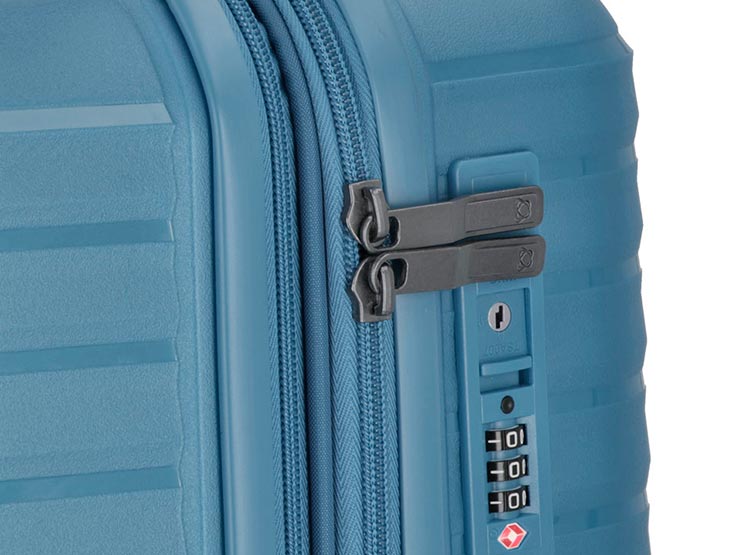 MALETA DE CABINA SAXOLINA TITANIUM AZUL - 9