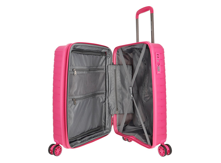 MALETA DE CABINA SAXOLINA TITANIUM ROSADO - 7