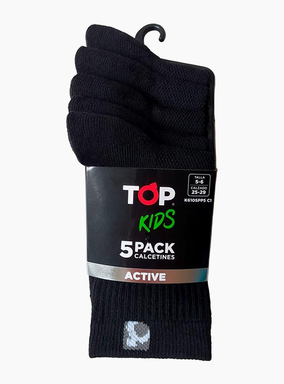 CALCETINES ALGODÓN PARA NIÑO TOP - 3