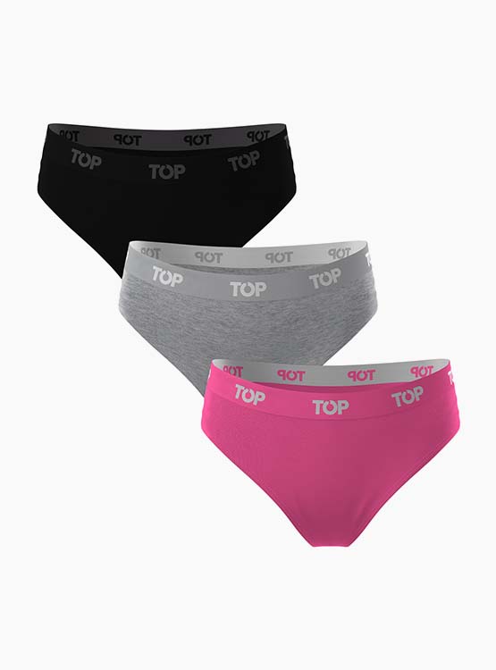 CALZÓN BIKINI ALGODÓN PARA NIÑA TOP