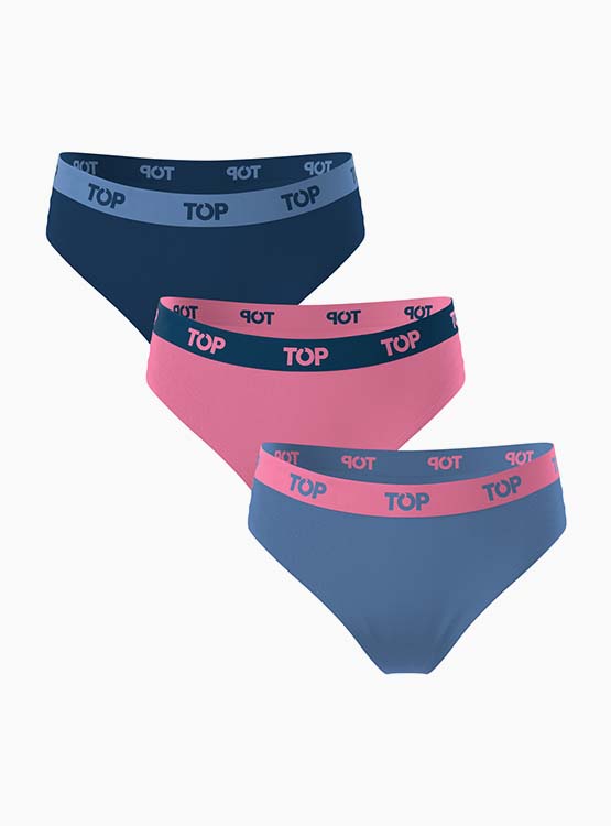 CALZÓN BIKINI ALGODÓN PARA NIÑA TOP