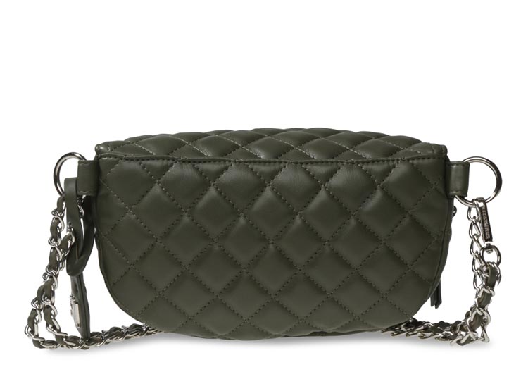 Portefeuille Steve Madden en cuir véritable triple pli neuf