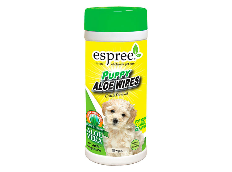 TOALLITAS HUMEDAS ESPREE PARA CACHORROS - 1