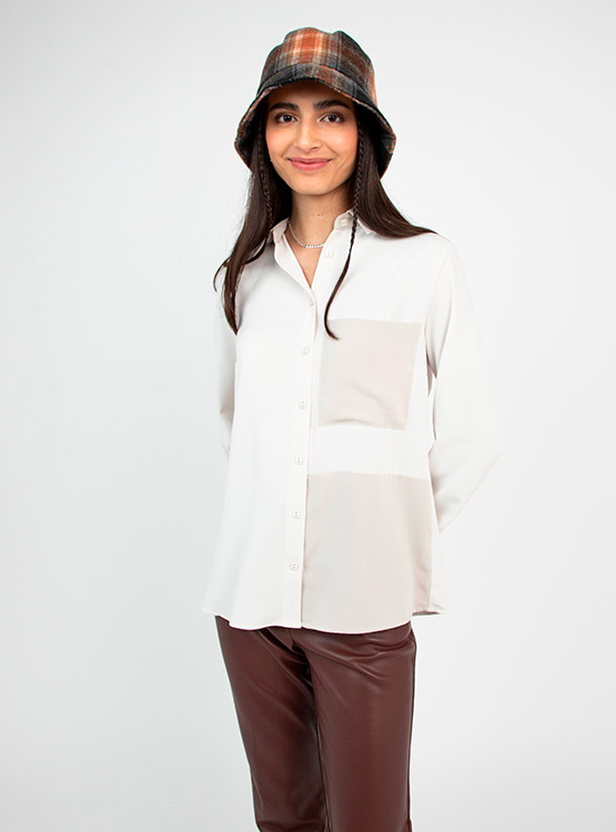 BLUSA IO CAMISERA PATCHWORK - 2