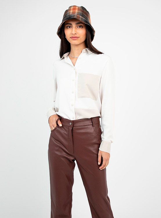 BLUSA IO CAMISERA PATCHWORK - 4