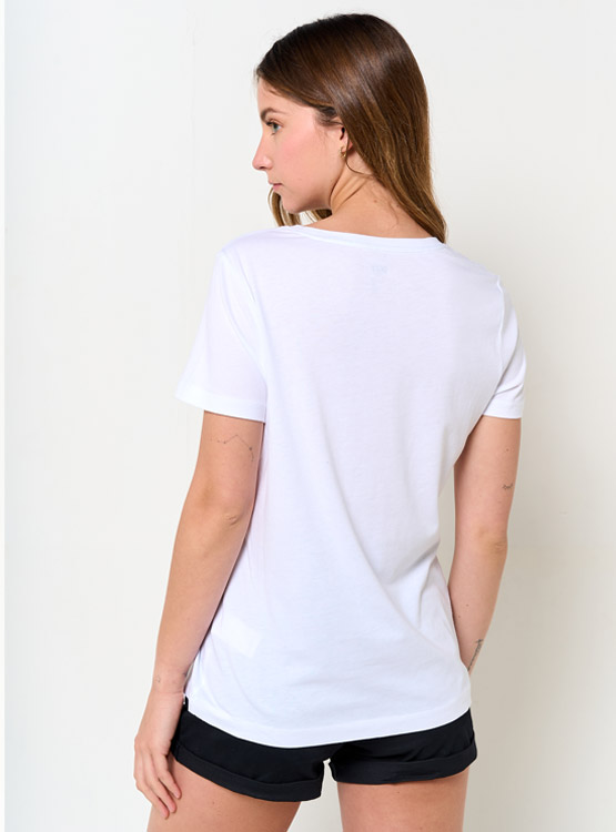 POLERA MANGA CORTA ALGODÓN MUJER DKNY - 2