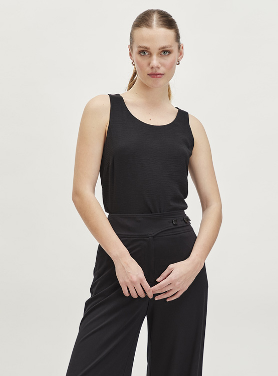 BLUSA IO CROP CRUZADO EN ESPALDA - 1