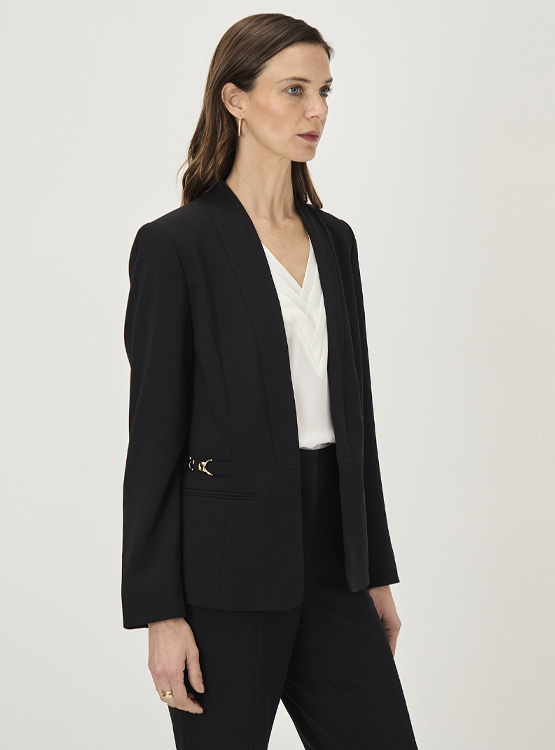 BLAZER MA GRIFFE FORMAL SIN BOTONES - 2