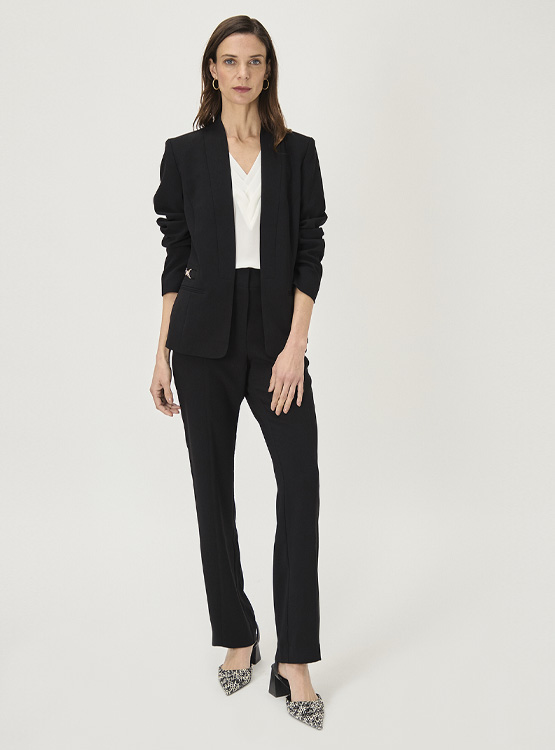 BLAZER MA GRIFFE FORMAL SIN BOTONES - 4