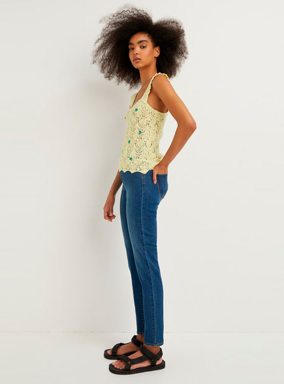 Ripley - JEANS SFERA SLIM HIGH RISE