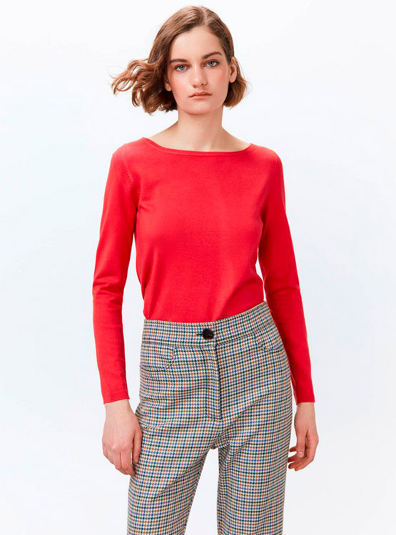 SWEATER SFERA CUELLO BARCO MANGA LARGA - 2