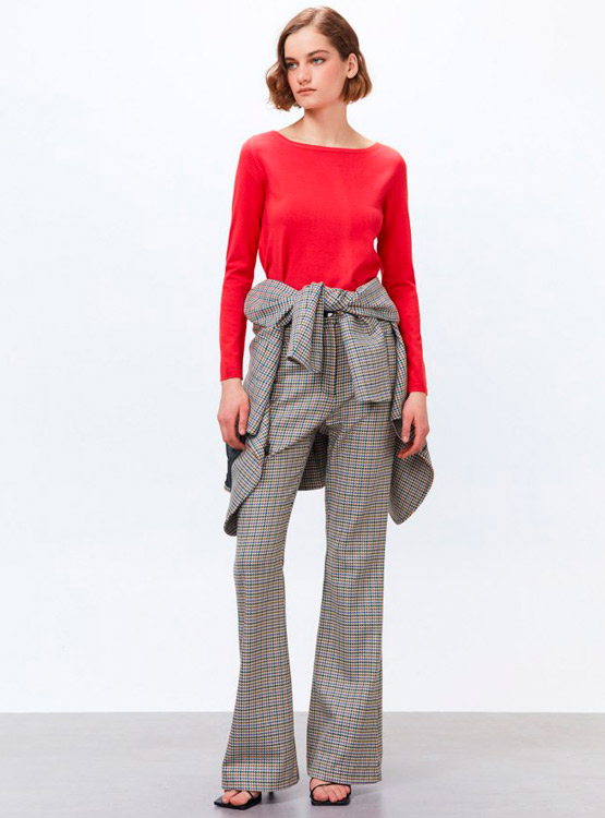 SWEATER SFERA CUELLO BARCO MANGA LARGA - 1