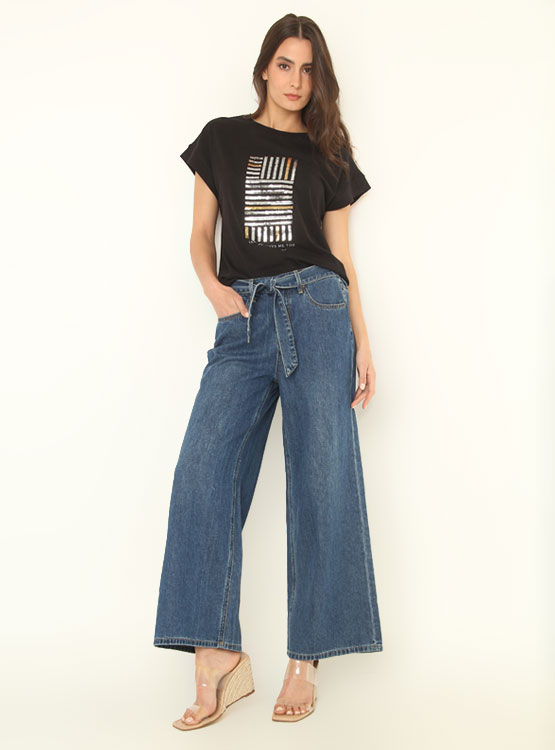POLERA ALGODÓN MUJER SFERA LENTEJUELAS - 4