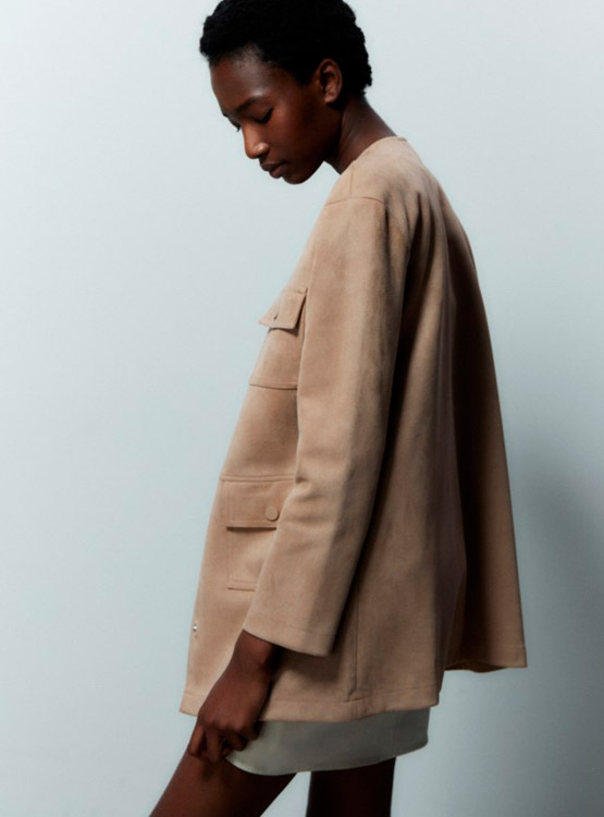 Chaquetón pelo edition · Sfera · El Corte Inglés