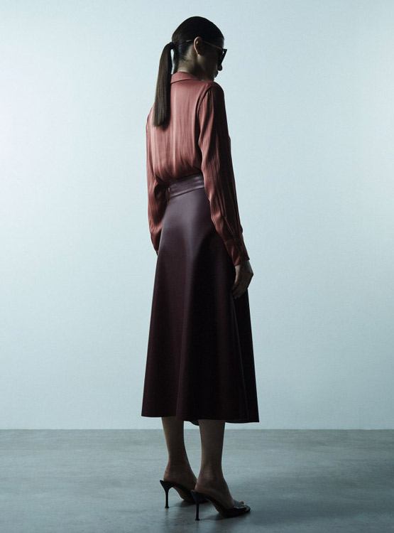 FALDA MIDI MUJER SFERA - 2