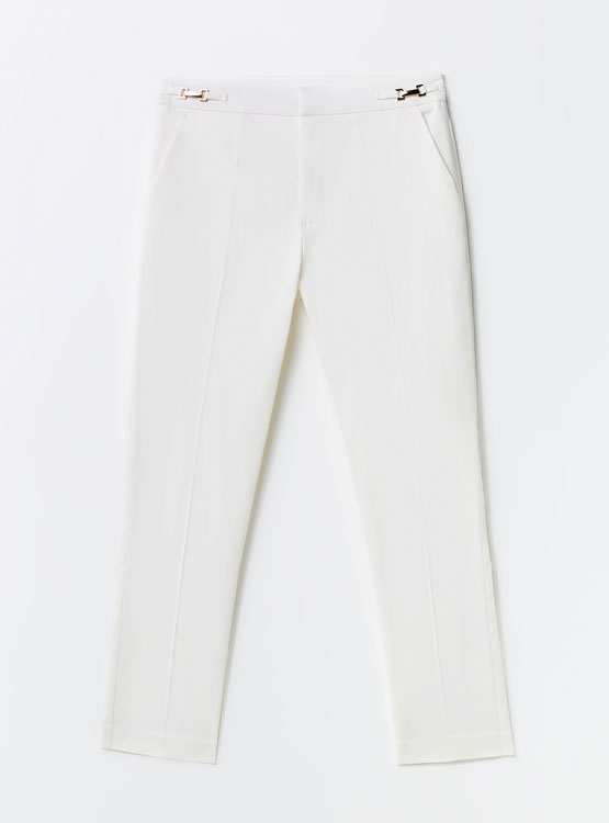 PANTALÓN MUJER SFERA CAPRI CON HEBILLA - 6