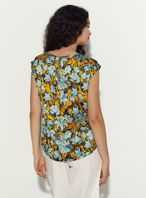 BLUSA SIN MANGAS MUJER SFERA PRINT - 3