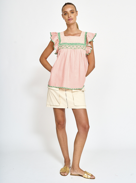 BLUSA SFERA SIN MANGAS - 4