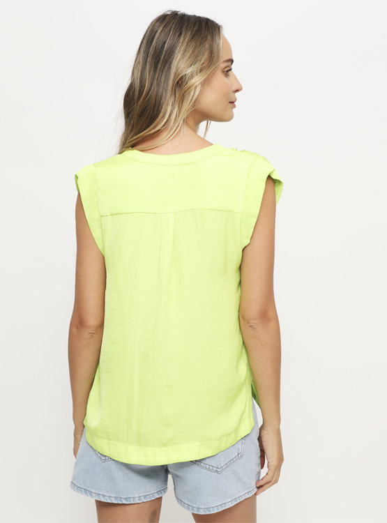 BLUSA SFERA SIN MANGAS - 2