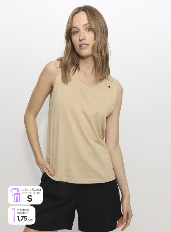 POLERA SFERA TIRANTES LISA - 1