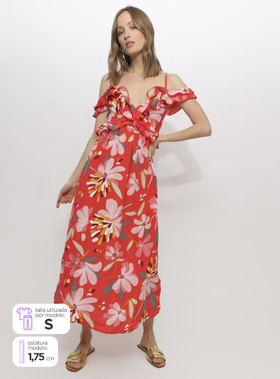 VESTIDO SFERA VOLANTE - 1