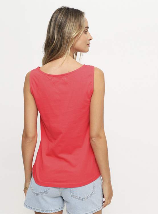 POLERA SFERA SIN MANGAS LISA - 2