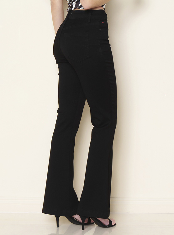 JEANS MUJER WADOS WIDE LEG ALGODÓN TIRO ALTO - 5