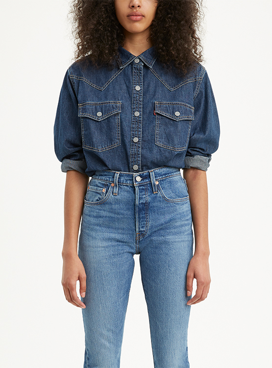 Blouson Levi's - Taille M - Bleu - Style Parka - Neuf Avec étiquettes