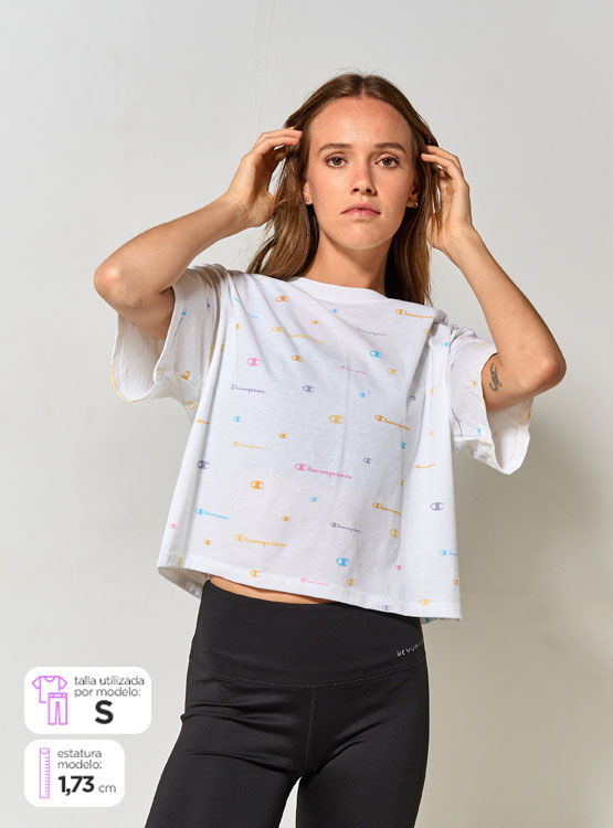POLERA CHAMPION CROPPED - 1