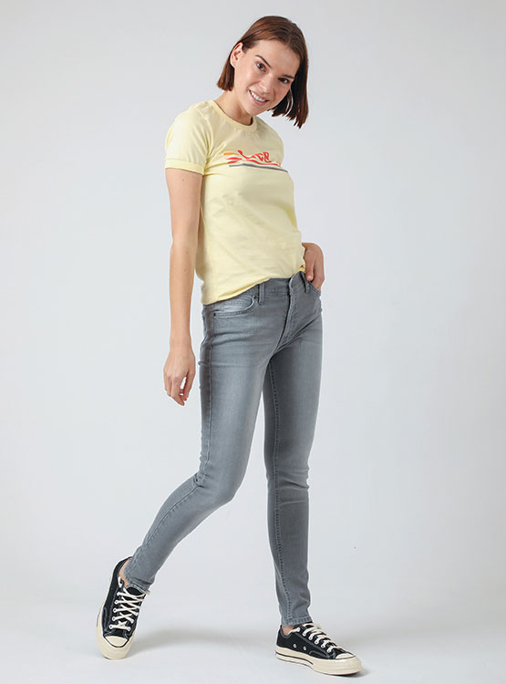 Jean LEE Taille 7 PET - Occasion En Très Bon état, Couleur Bleu Délavé
