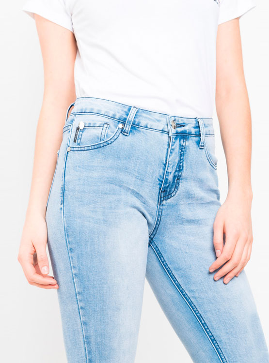 JEANS ALGODÓN MUJER ELLUS TIRO MEDIO - 5