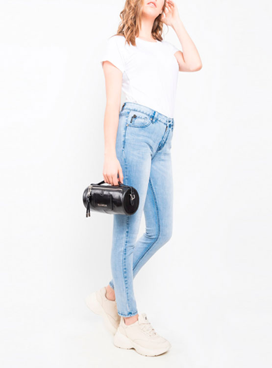 JEANS ALGODÓN MUJER ELLUS TIRO MEDIO - 1