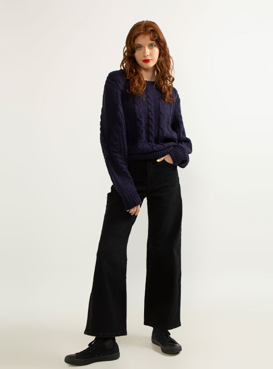 SWEATER PEPE JEANS TRENZADO - 1