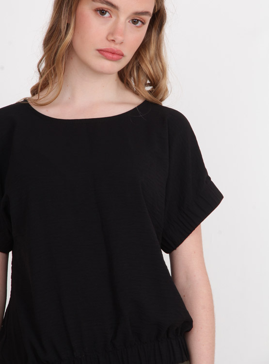 BLUSA PEPE JEANS CON MANGAS Y CINTURA ELASTICADA - 4