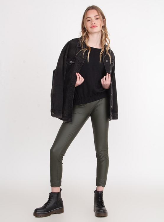 BLUSA PEPE JEANS CON MANGAS Y CINTURA ELASTICADA - 1
