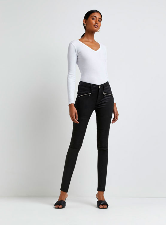 Pantalon River Island Taille UK 8 (EUR 34) – Couleur Rose, Occasion Très Bon état
