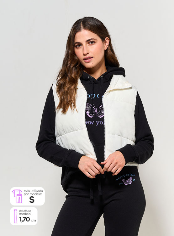 PARKA SIN MANGAS MUJER AEROPOSTALE - 1