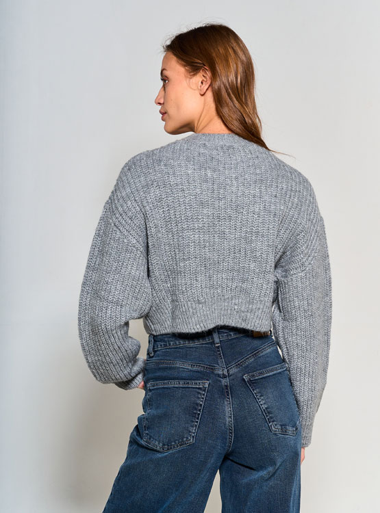Sweat Court Tally Weijl Statement Crop Noir Taille S - Neuf (occasion Très Bon état)
