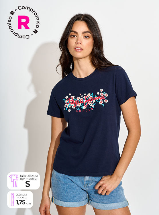 POLERA PEPE JEANS FLORES - 1