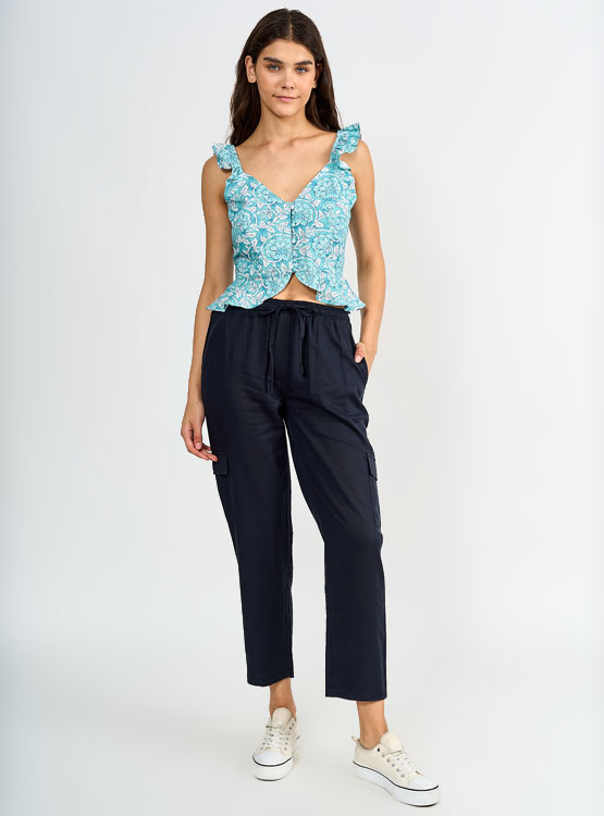 BLUSA MANGA CORTA ALGODÓN MUJER PEPE JEANS BOTONES - 4