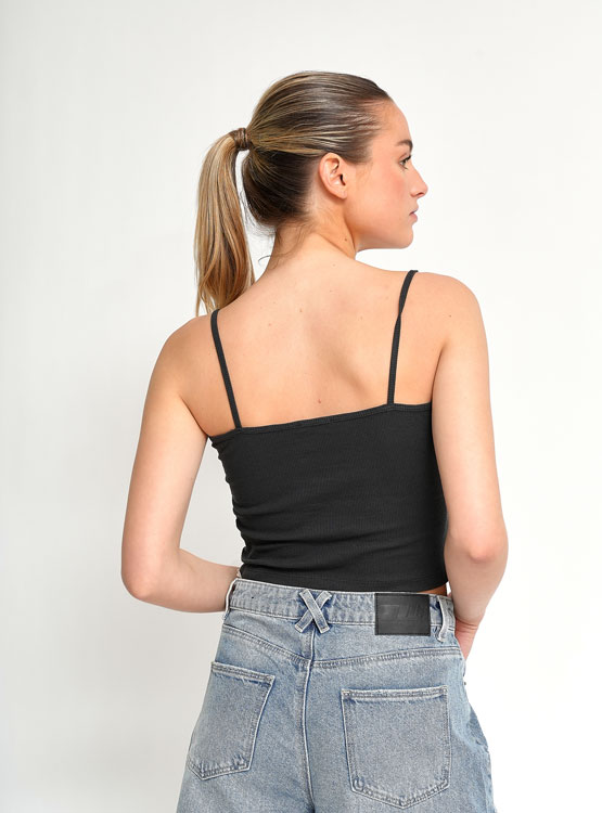 POLERA SIN MANGAS ALGODÓN MUJER TALLY WEIJL - 2