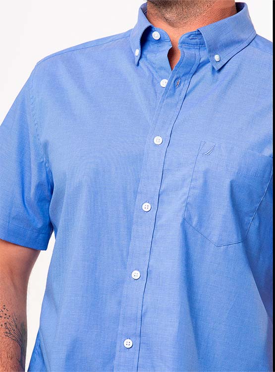 Camisa A Cuadros Negra Para Niños - Manga Corta, Poliéster, Para Verano Y Diario - Talla Pequeña/mediana