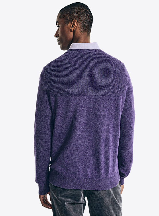 Jersey De Invierno Para Hombre - Suéter De Cuello Redondo, Manga Larga, Tejido Suave Y Cálido, Ideal Para Uso Diario