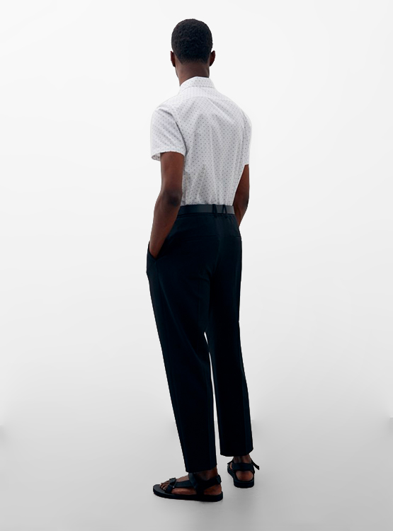CAMISA SFERA ESTAMPADA CALCE SLIM MANGA CORTA - 2