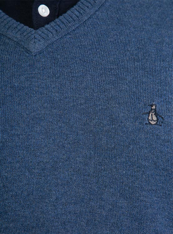 SWEATER PENGUIN CASUAL CUELLO CUELLO_V MANGA LARGA - 4