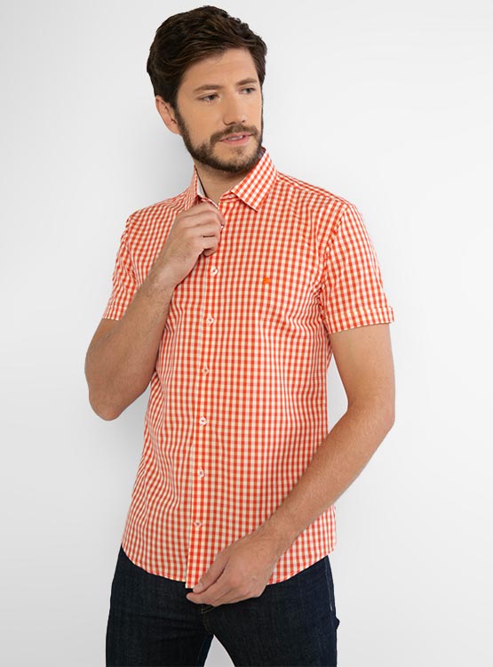 CAMISA GIVENCHY MANGA CORTA CASUAL CUADROS - 2