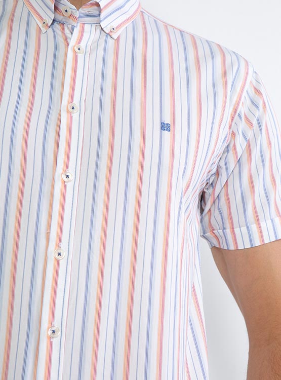 CAMISA GIVENCHY MANGA CORTA CASUAL LINEAS - 4