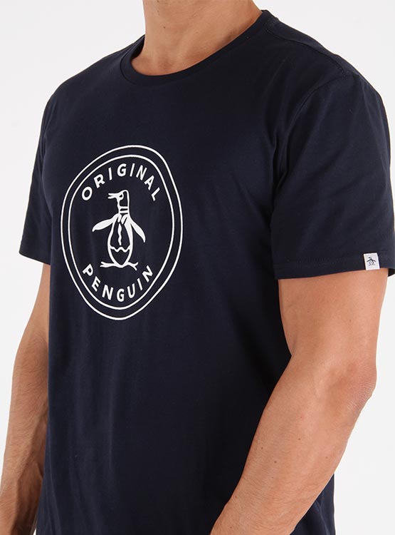 POLERA MANGA CORTA PENGUIN CON LOGO - 4