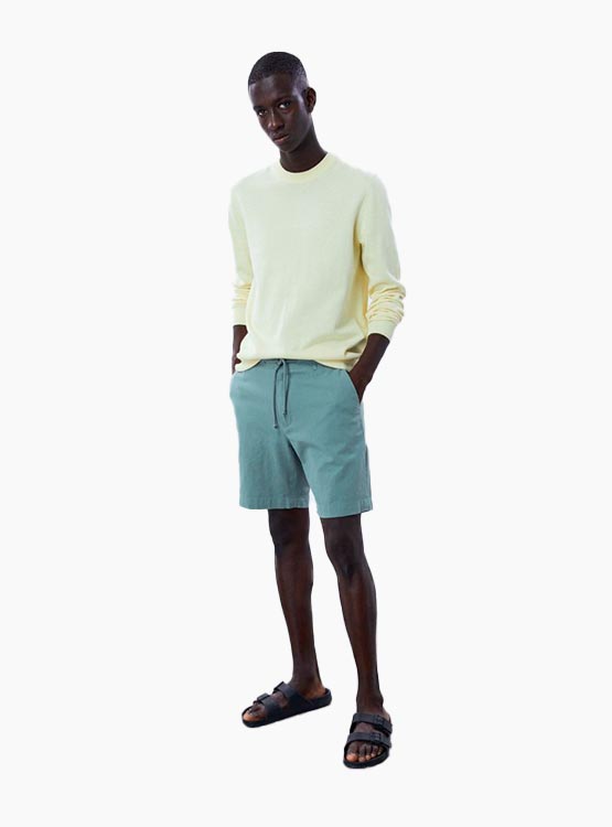 Bermuda In Lino Enea
